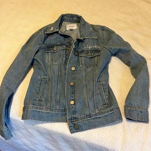 Jean jacket xs Old Navy washed denim